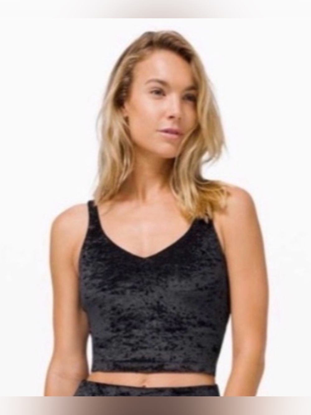 Lululemon Align Tank Top Crushed Black Velvet W1CTMS Size 6 *Special Edition*